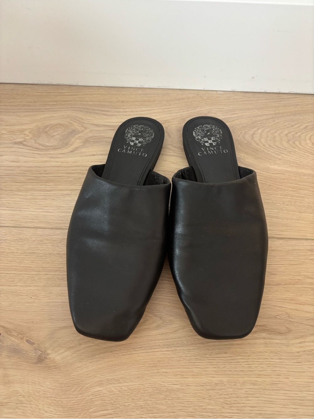 Vince Camuto Leather Mules - Picture 2 of 5